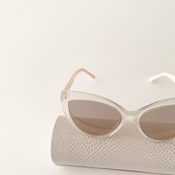 🎁- Jimmy Choo Sunglasses, New🎁COMES IN ORIGINAL CASE🌺🌺🌺 - Picture 9 of 16